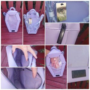 Pin Collector - Coffin Backpack IN PURPLE!